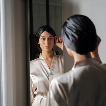 satin turban - Velournuit